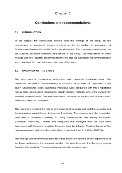 conclusion of research design pdf