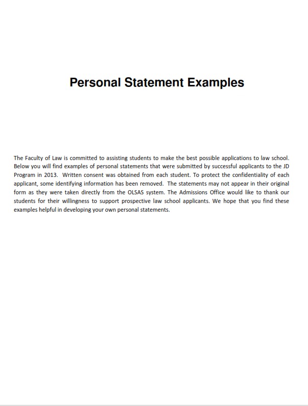 how to write a 100 word personal statement