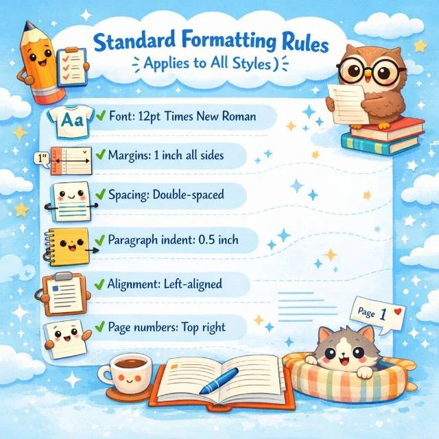 Standard Essay Formatting Rules