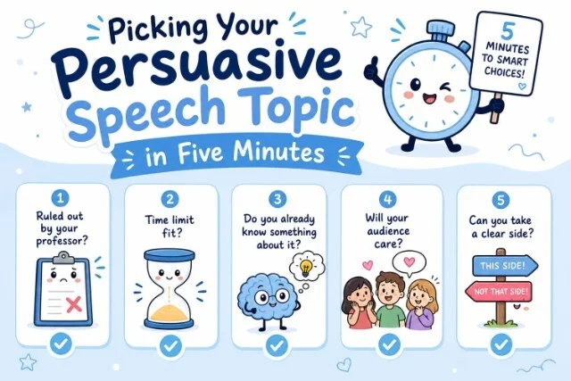 How to Pick a Persuasive Speech Topic